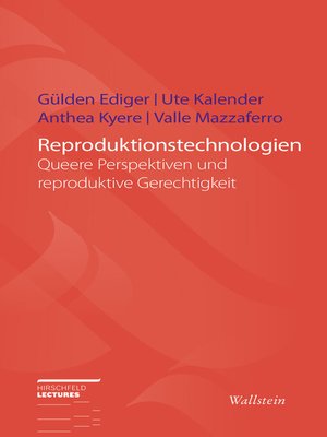 cover image of Reproduktionstechnologien